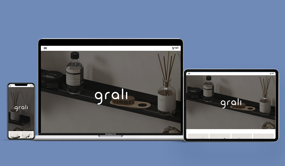 Grali- Розробка інтернет-магазину на WordPress
